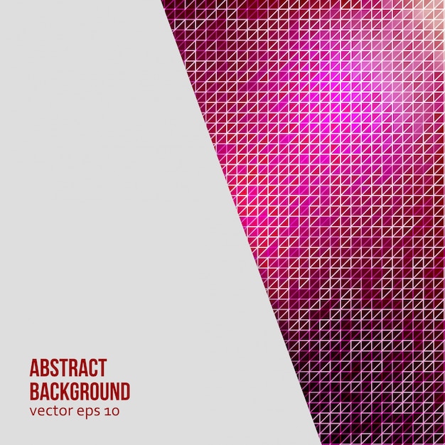 Vector abstract background. triangle geometric