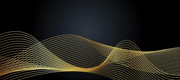 Free Vector vector abstract black and gold luxury background with abstracts