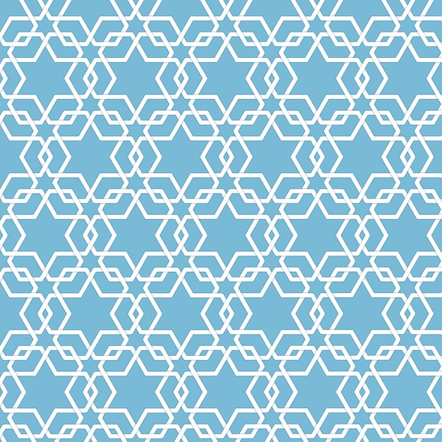 Free vector vector abstract geometric islamic background. based on ethnic muslim ornaments. intertwined paper stripes. elegant background for cards, invitations etc.