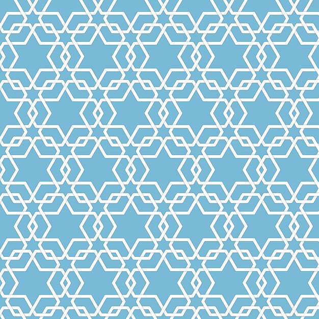 Vector abstract geometric islamic background. Based on ethnic muslim ornaments. Intertwined paper stripes. Elegant background for cards, invitations etc.