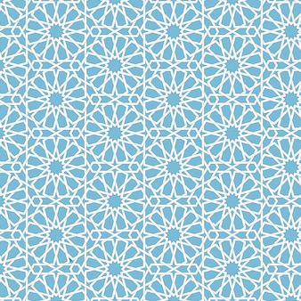 Вектор абстрактные геометрические исламский фон. на основе этнических мусульманских орнаментов. переплетенные бумажные полоски. элегантный фон для карточек, приглашений и т. д.