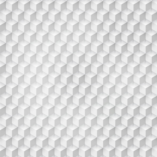 Free vector vector abstract geometric shape from gray cubes.