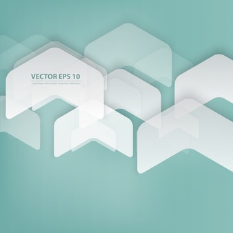 Vector abstract geometric shape from gray