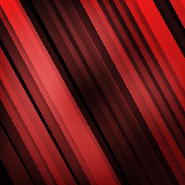 Vector Abstract geometric shape from red
