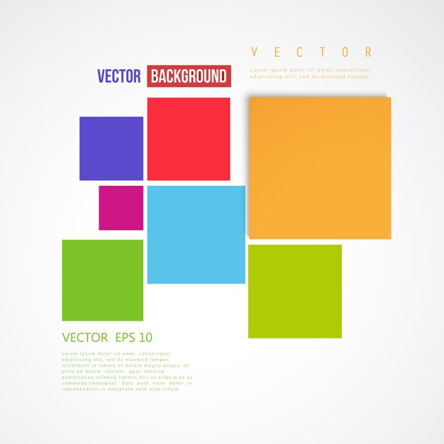 Vector Abstract geometric shape