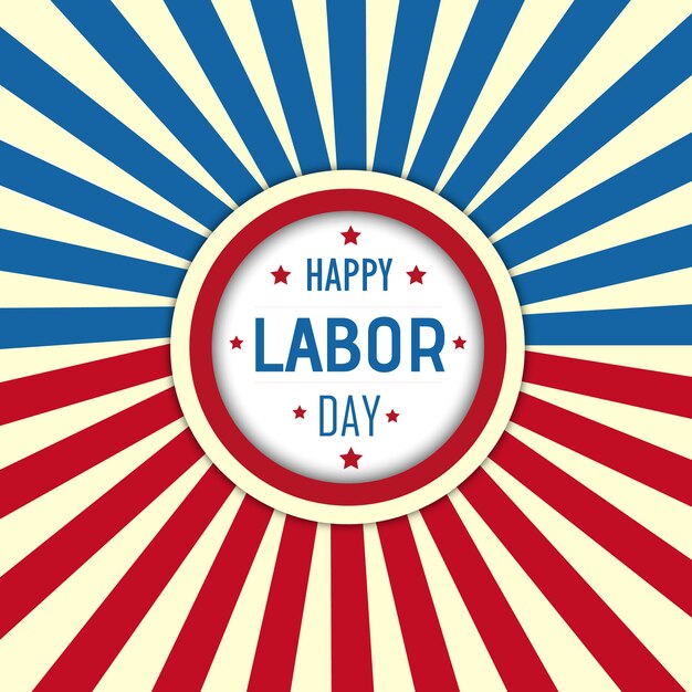 Vector American Labor Day Background