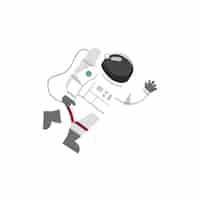 Free vector vector of astronaut