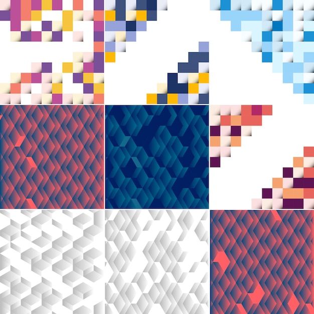 Vector background with an illustration of abstract squares suitable for use as a background design for posters flyers