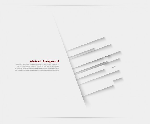 Vector banner background. White line