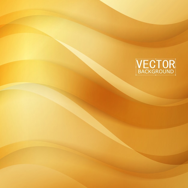 Vector Beautiful Gold Satin