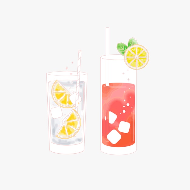 Free vector vector of a beverage