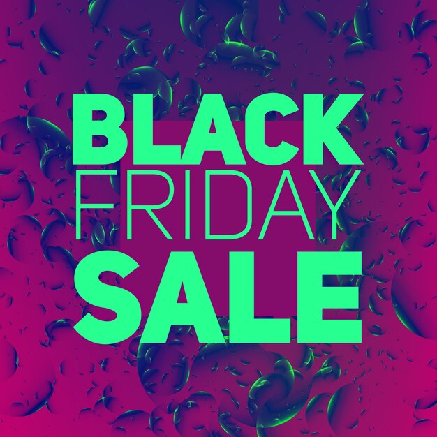 Vector Black Friday Sale abstract