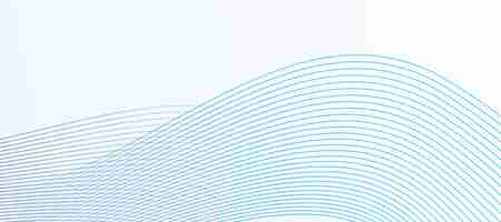 Free vector vector blue curve background