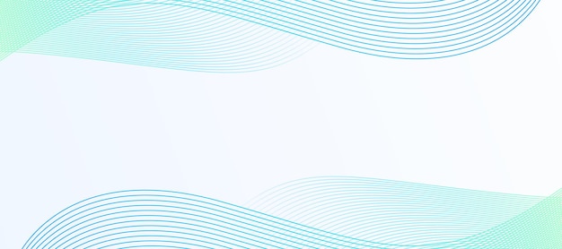 Vector blue curve background
