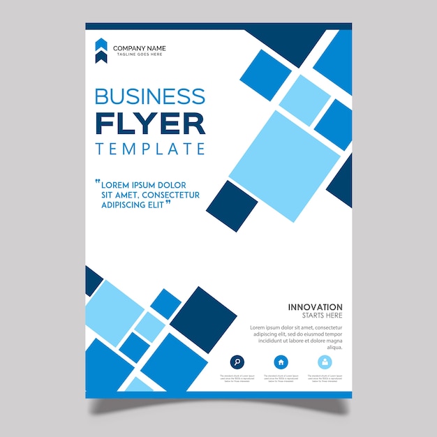 Vector business flyer designs