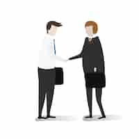 Free vector vector collection of business people