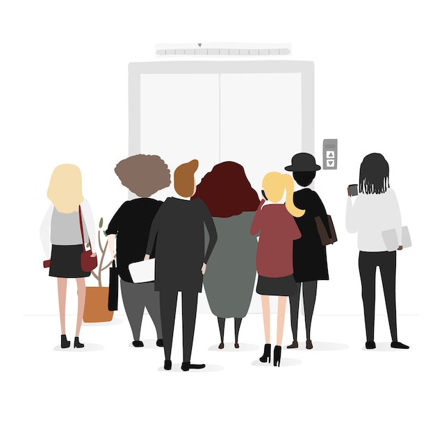 Free vector vector collection of business people