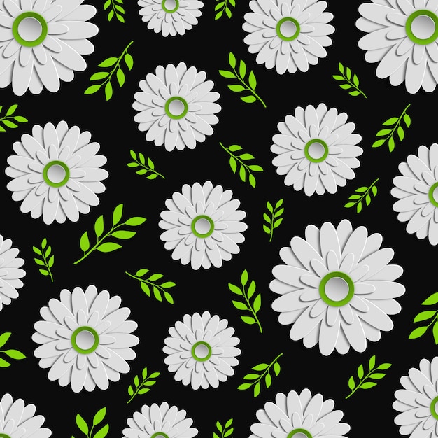 Vector Colorful Floral Design