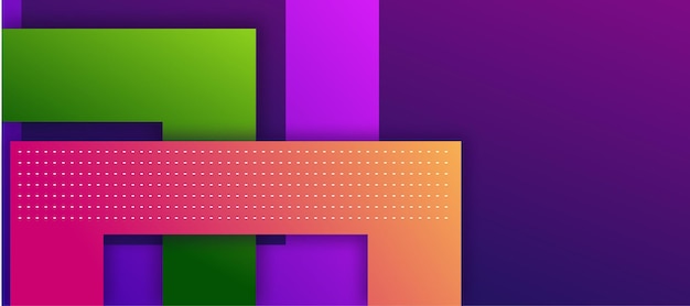 Free vector vector colorful modern overlaping layers background