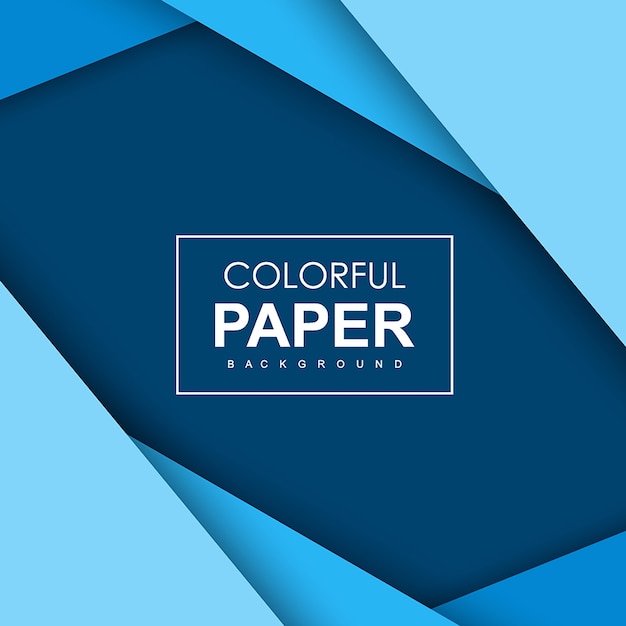 Vector Colorful Paper Background