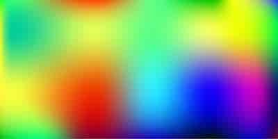 Бесплатное векторное изображение Векторный красочный акварельный фон радуги