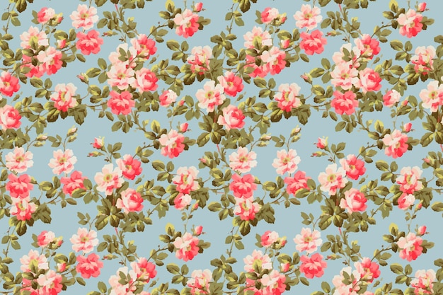 Vintage Flower Wallpaper Images - Free Download on Freepik