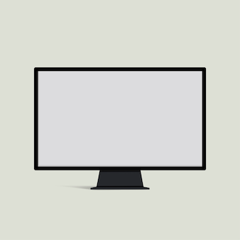 Vector of computer monitor icon