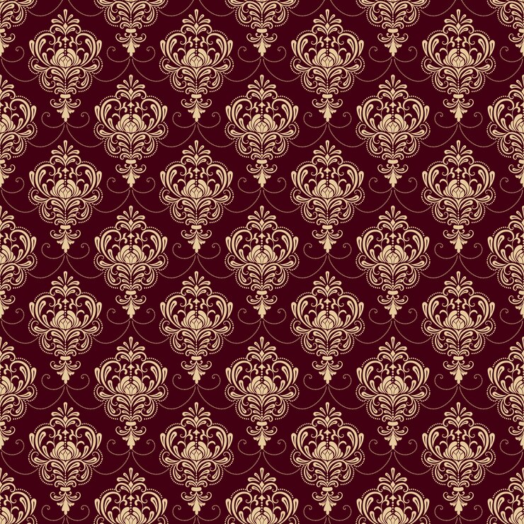 Free Vector vector damask seamless pattern background. classical luxury old fashioned damask ornament, royal victorian seamless texture for wallpapers, textile, wrapping. exquisite floral baroque template.