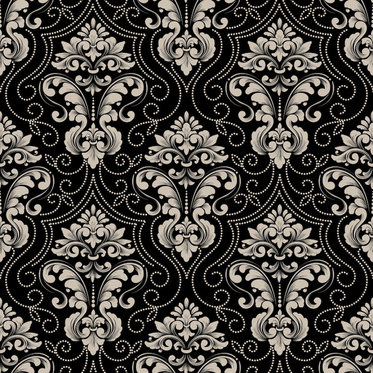 Free Vector vector damask seamless pattern background. classical luxury old fashioned damask ornament, royal victorian seamless texture for wallpapers, textile, wrapping. 