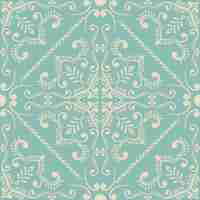 Free vector vector damask seamless pattern element.