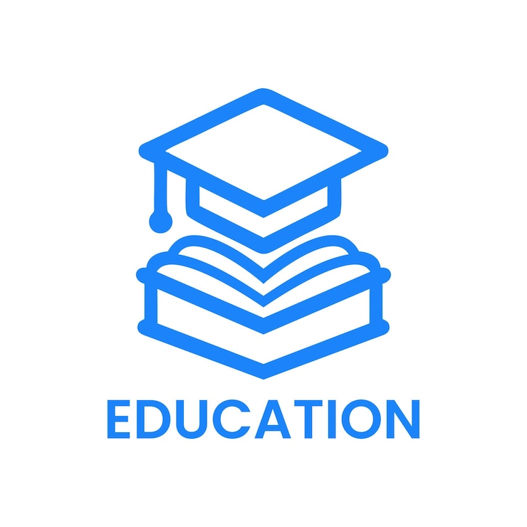 Free Vector vector education logo