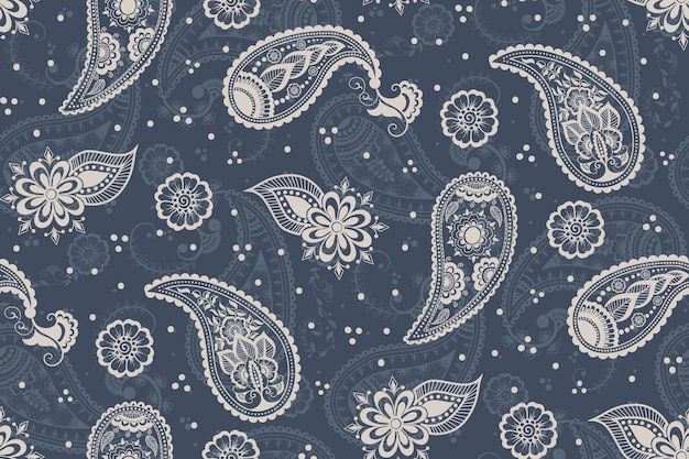 Free Vector vector flower seamless pattern element elegant texture for backgrounds classical luxury old fashioned floral ornament seamless texture for wallpapers textile wrapping