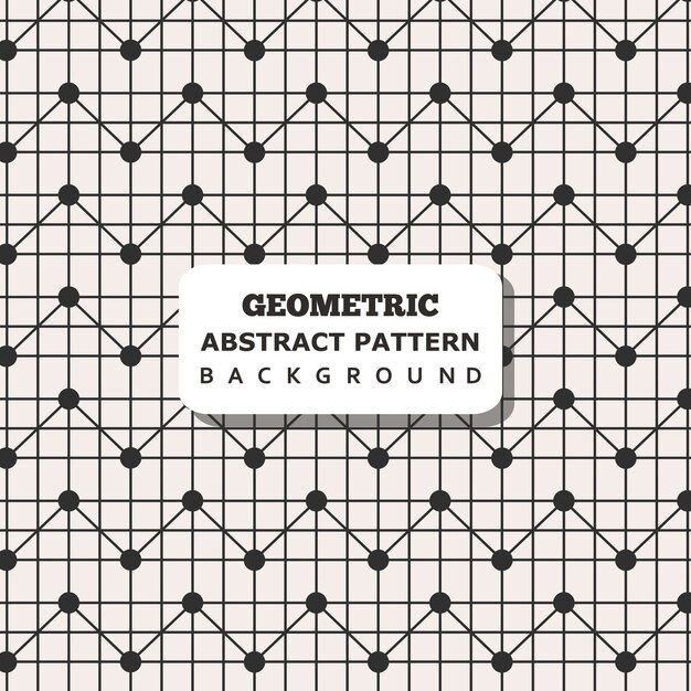 Vector Geometric Pattern Background Design