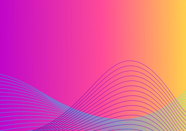 Vector gradient abstract background design