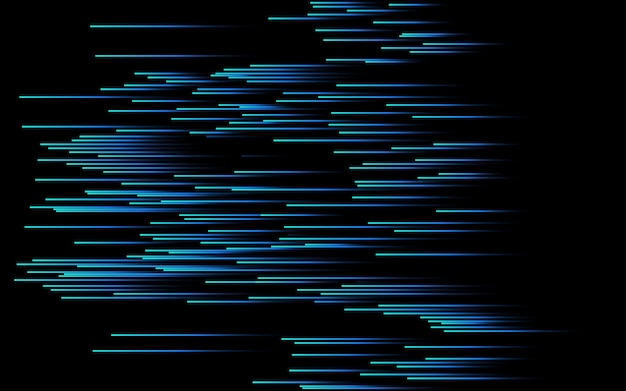 ベクトル半円デジタル技術 Ai ライン背景