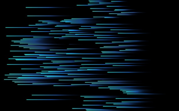 Vector half circles digital technology ai lines background