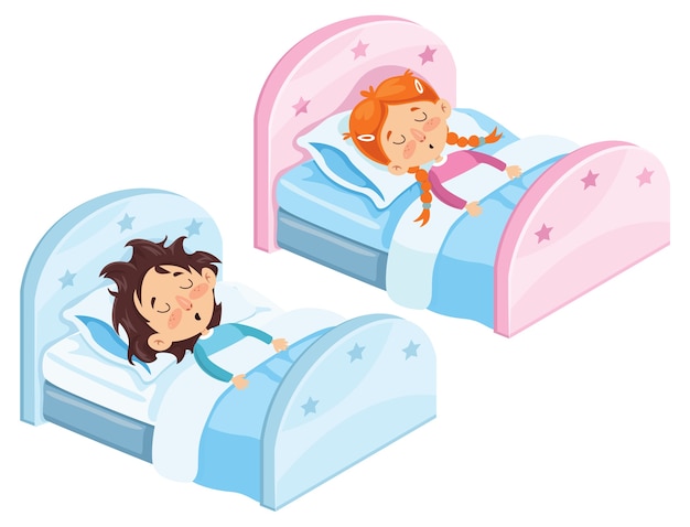 Premium Vector Adorable Sleeping Child Vector Illustration Premium Vector Adorable Sleeping Child Vector Illustration