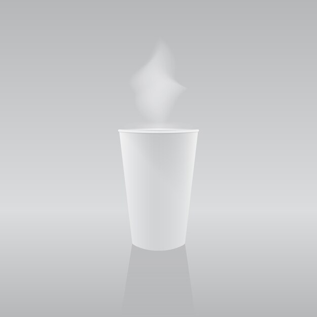 コーヒーカップの図 プレミアムベクター