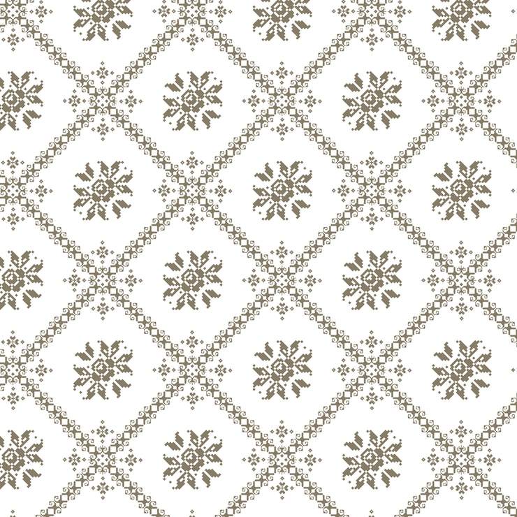 Free Vector vector illustration of ukrainian folk seamless pattern ornament. ethnic ornament. border element. traditional ukrainian, belarusian folk art knitted embroidery pattern - vyshyvanka