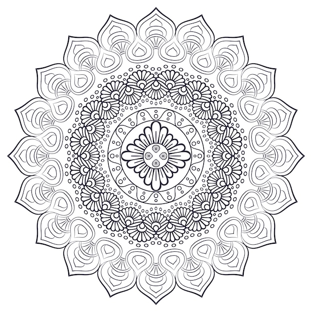 Free Vector Indian Mandala Svg Dxf Eps Png Best Free Svg Files Download