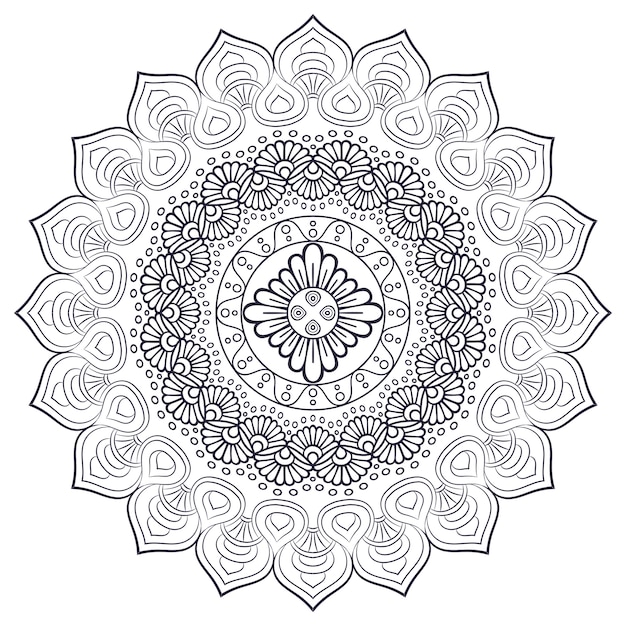 Download Free Vector Indian Mandala Svg Dxf Eps Png Best Free Svg Files Download