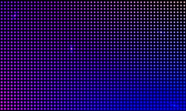 Vector led wall video screen with dot lights