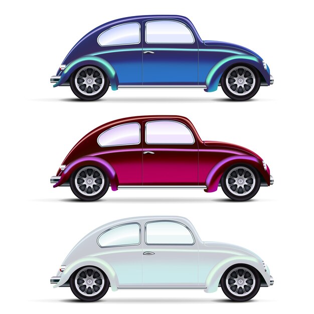 ヴィンテージ車のイラスト 無料のベクター