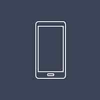 Free vector vector of mobile phone icon