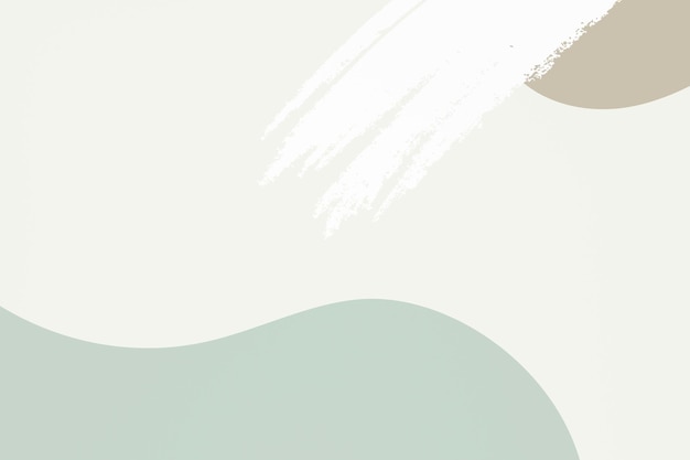 Бесплатное векторное изображение Вектор пастельные зеленый и коричневый абстрактный текстурированный фон