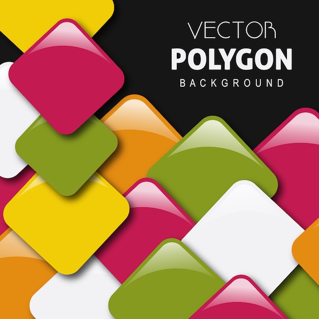 Vector Polygon Background