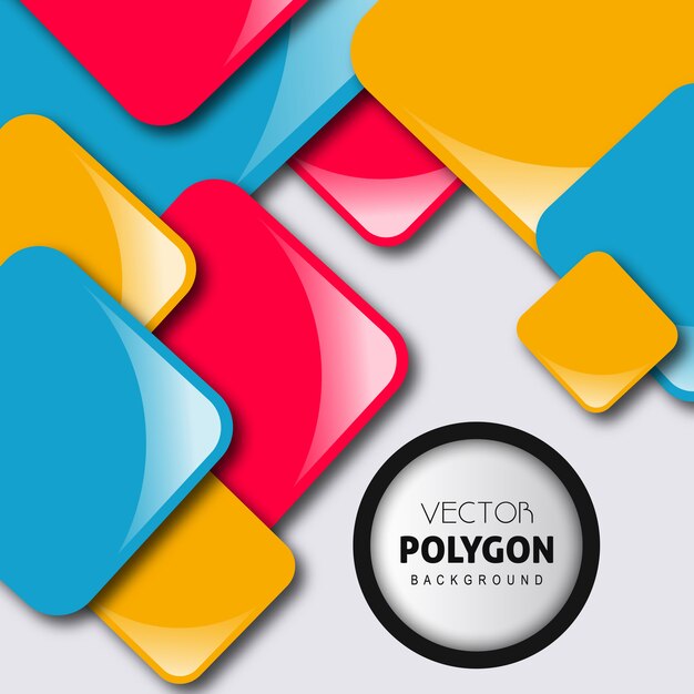 Vector Polygon Background