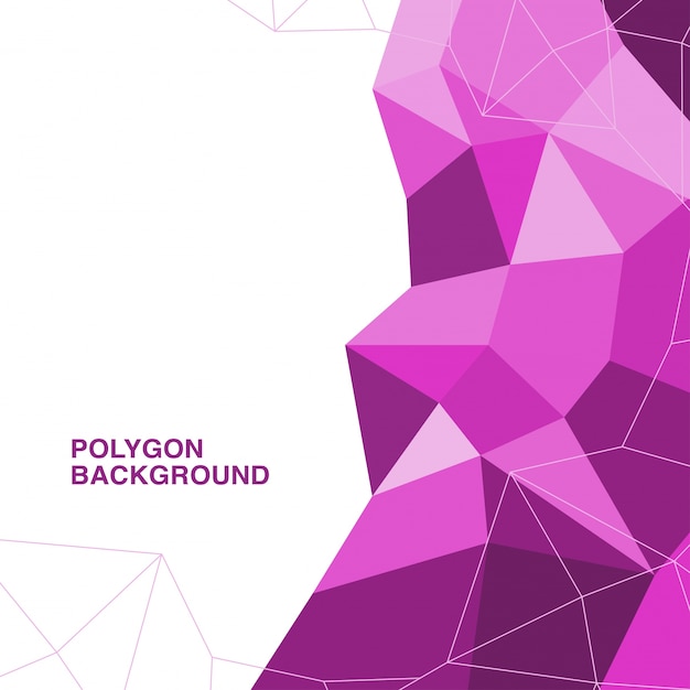 Free vector vector polygon design