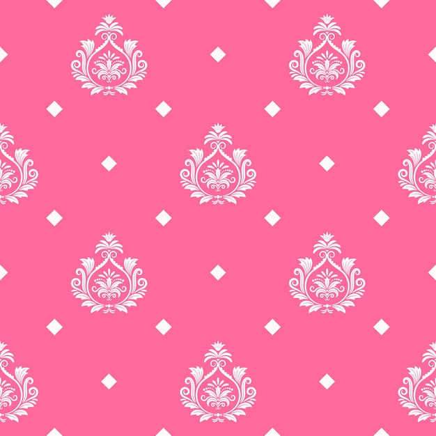 Vector princess seamless background. pattern endless, abstract ornamental royal fashion illustration