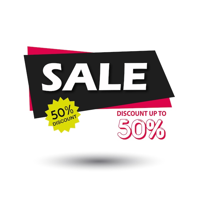 Free vector vector sale banner graphic illustration